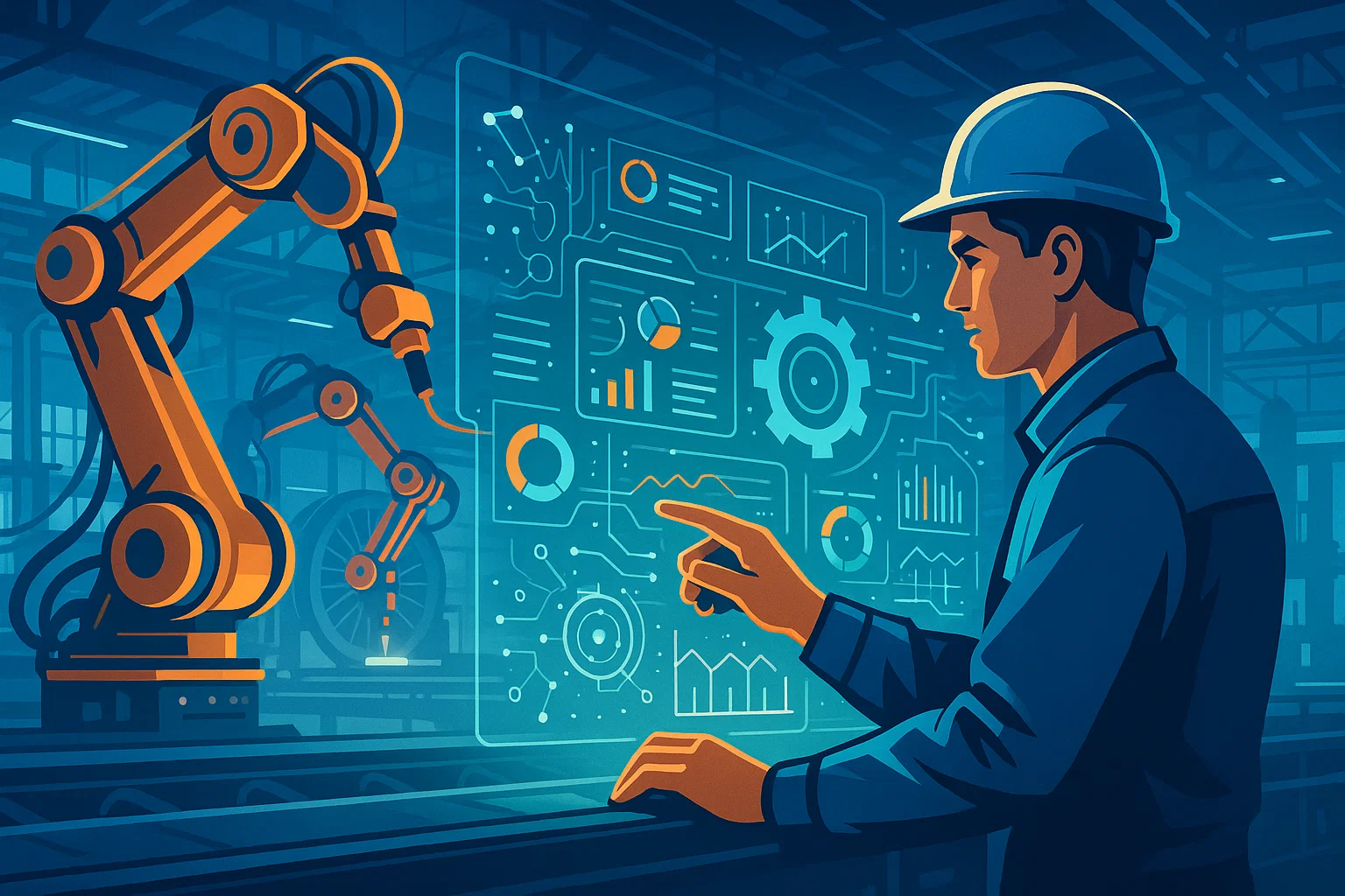 Manufacturing And Industrial - Code Comic